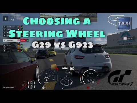 GT7 - Logitech G29 or G923 Steering Wheel - Choosing for Gran Turismo 7