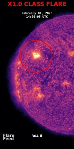 💥 X-Class X1.0 EXPLOSION! CME Watch? - Sun #Shorts