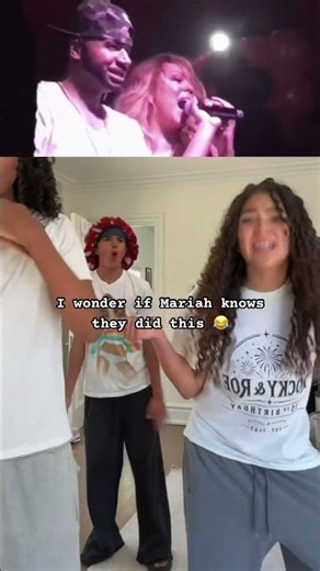 Mariah Carey’s kids recreating the “Imma do the best I can with what I got!” meme #mariahcarey