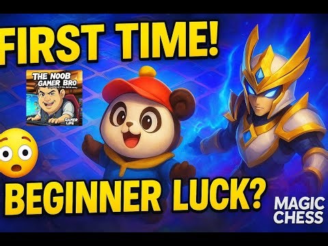 First Time Playing MLBB Magic Chess: Go Go! 🎲 | Noob’s Wild Strategy