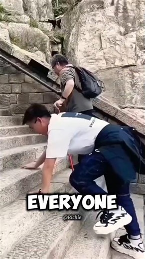 Would You Survive Climbing Mount Tai? 😨⛰️
