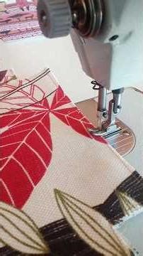 SEWING FABRIC TO INTERFACING FOR TOTE HANDBAGS #sewing #diy #tote