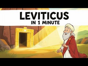 Leviticus in 1 Minute | Learning God’s Ways | Bible for Kids