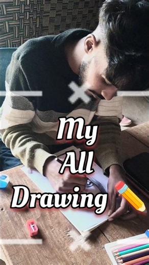 🎨 My All Drawing Collection 😱 | Amazing Sketch Art Work | Artist Journey ✍️