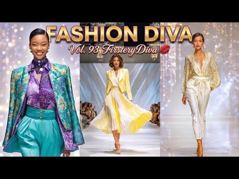 The Camera Follows You Through an Epic Fashion Show Runway | Fashion DIVA Vol. 93 | FirsteryDiva