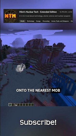 A Minecraft Mod That Adds A Stinger To The Game!