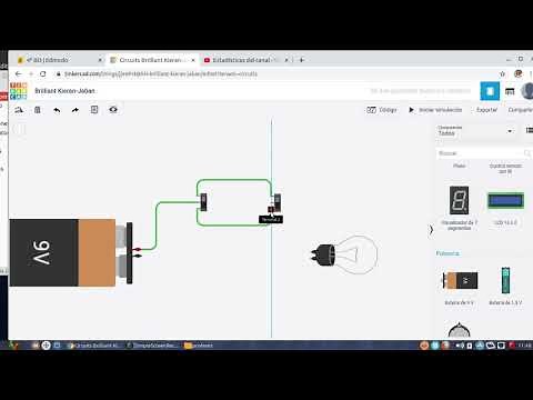 Tinkercad luz conmutada