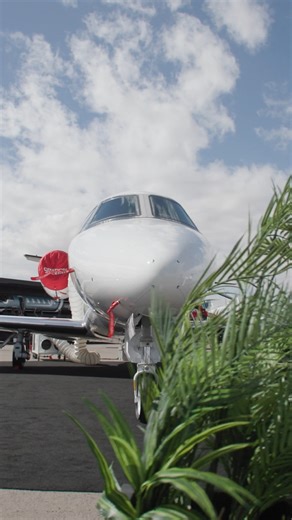 Citation jet lineup is putting on a show in Las Vegas and the Citation Ascend is taking center stage ✨ • Citation Longitude • Citation Latitude • Citation Ascend • Citation CJ4 Gen2 • Citation CJ3 Gen3 mockup #NBAA2025 #cessna | Cessna