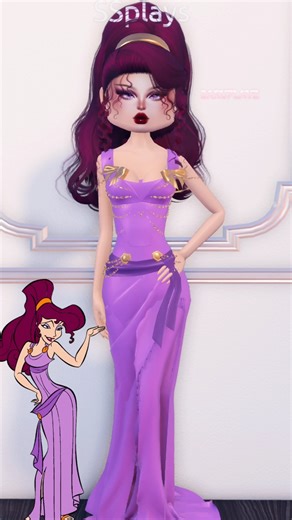 Megara from Hercules in DRESS TO IMPRESS #roblox #dresstoimpress #dti #shorts #fyp
