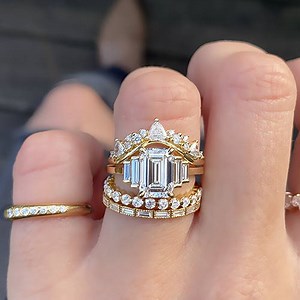 Art Deco Engagement Rings - Ken & Dana Design