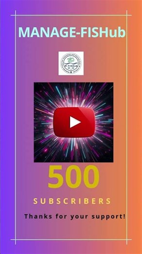 500 𝐒𝐮𝐛𝐬𝐜𝐫𝐢𝐛𝐞𝐫𝐬 and growing! 🎉