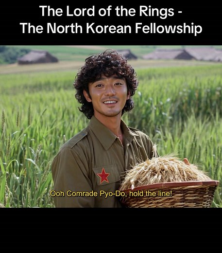 The North Korean Fellowship in The Lord of the Rings