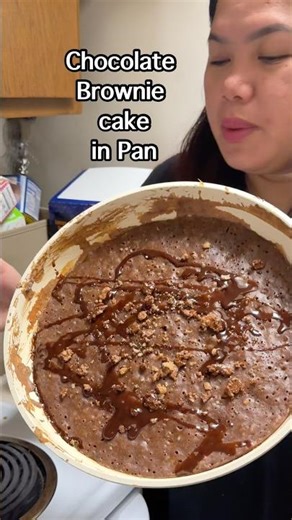 Chocolate brownie cake