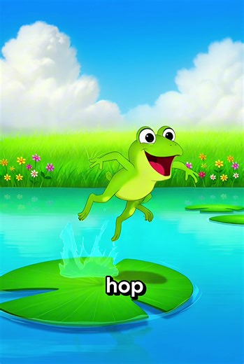 🐸 Little Green Frog goes HOP HOP HOP! Sing, jump, and learn with our friendly frog 🌈🎵 👉 Watch till the end ❤️ Like & follow for more fun 💬 Comment “HOP” if you love frogs 🔁 Share with a little learner #kidslearning #nurseryrhymes #frog #toddlerfun #learnthroughplay