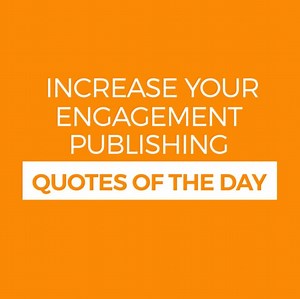 7.3K views · 46 shares | Learn how you can increase your engagement, posting "Quotes of the day" made in less than a minute! | Postcron | Facebook