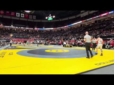 150 lbs D3 OH State Final Ben James, SMCC vs Edward Kessen, Delphos St. John's