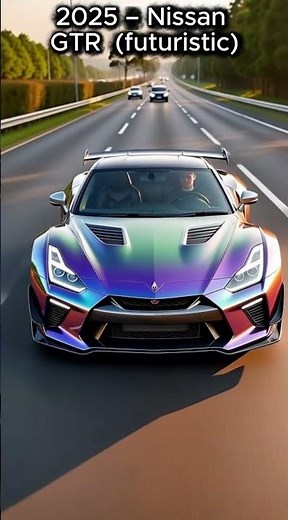 Nissan GTR Evolution 1989 → 2050 | Hypercar Transformation in 4K #cartransformation #automobile
