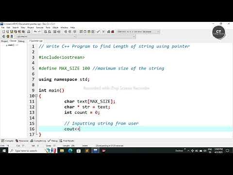 Write C++ program to find length of string using pointer ✔️ cpp programming