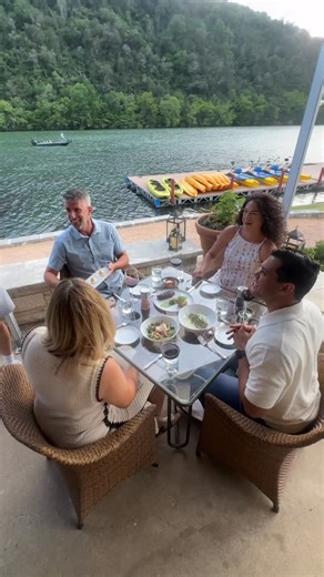 ✨ Lakeside Dining at Stillwater ✨ At Lake Austin Spa Resort, dining is more than a meal, it is part of the journey. Our chefs craft seasonal menus with locally sourced ingredients & herbs from our gardens, creating dishes that nourish body, mind, and spirit. A limited number of reservations are available through OpenTable for those seeking a refined lakeside dining experience. Availability is very limited, so reserve early. | Lake Austin Spa Resort | Facebook