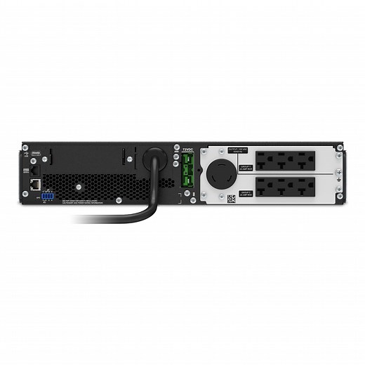 SRT2200RMXLA - APC Smart-UPS On-Line, 2200VA, Rackmount 2U, 120V, 6x 5-20R 1x L5-20R NEMA outlets, SmartSlot, Extended runtime, W/ rail kit | Schneider Electric USA