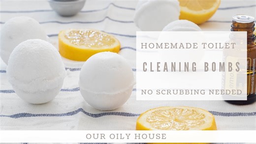Homemade toilet cleaning bombs | No scrubbing toilet cleaner | Hands off cleaning
