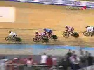 Pendelton Takes Keirin