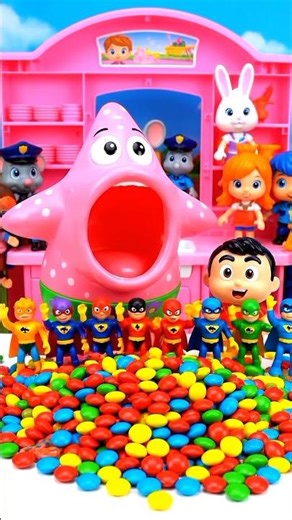 Super Satisfying Candy & Mini Hero Unboxing! Watch Them Disappear 🍭✨