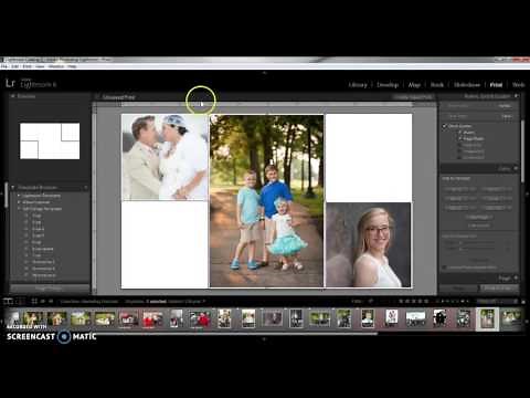 Creating a Print Collage in Lightroom