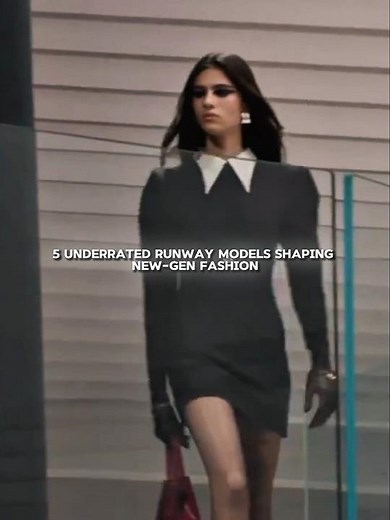 5 underrated new-gen supermodels #runway #fashion #modelwalk #highfashion