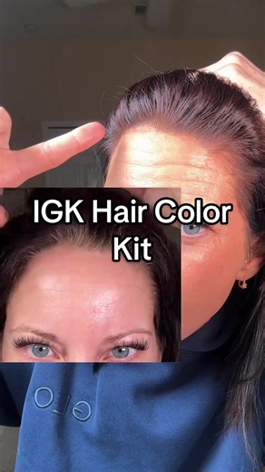 Replying to @Hamama.ja11 I hate that it didn’t work for some of you but it for sure covered my greys. #igk #haircolor #permanenthaircolor #hairhealth #greyhair @IGK Hair