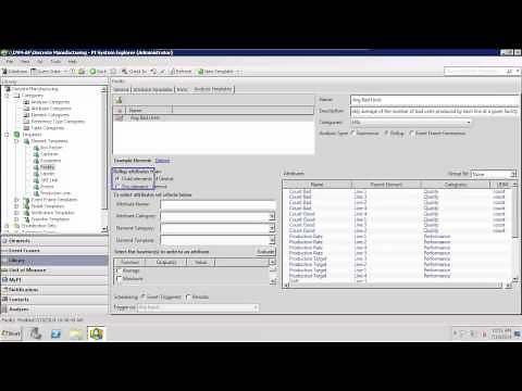 OSIsoft: How to Setup Rollup Analyses with PI AF [PI AF 2014- v2.6.0.5843]