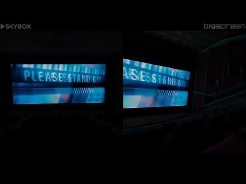 Skybox VR vs BigScreen | Dynamic Lights SideBySide comparison
