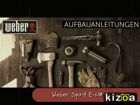 Weber Spirit E-210 Original - unboxing & installation