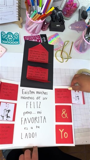 Tutorial carta mensajes #tutorials #carta #cartadeamor #novios #love
