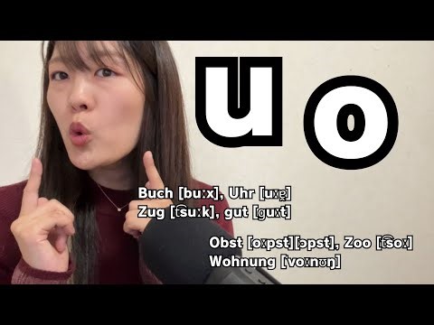 [German pronunciation] If you pay attention to this, you'll immediately be able to make it sound ...