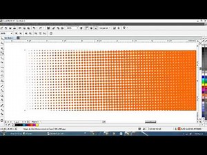 CorelDraw Efecto Halftone