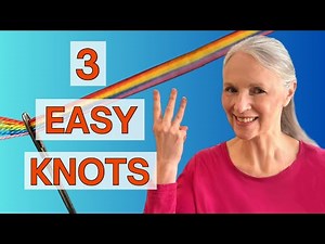 🪡 Simple Starter Knots for Hand Sewing + Needle Threading Trick!