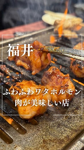 福井の隠れ家！ホルモンそら名物わたほる