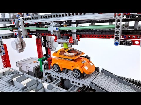 I Built a Fully Automated LEGO Car Factory
