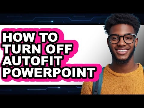 How to Turn Off Autofit Powerpoint (updated)