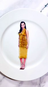 13K views · 390 reactions | Bella HaDID it again 﫢 The Queen of Cannes nails red carpet comeback in a sheer Saint Laurent dress! I recreated her look with candy and rice paper @bellahadid @ysl #bellahadid #cannes #redcarpet #asmr #asmrart #asmrfood | Ruby Perman Art | Facebook