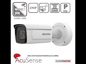 Hikvision iDS-2CD7A26G0/P-IZHSY ANPR Camera | Automatic Number Plate Recognition Demo