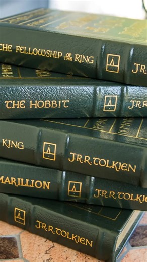 22kt Gold Accents • 5 Leather Editions • 1 Ring To Rule Them All • $0 Shipping | Easton Press Books