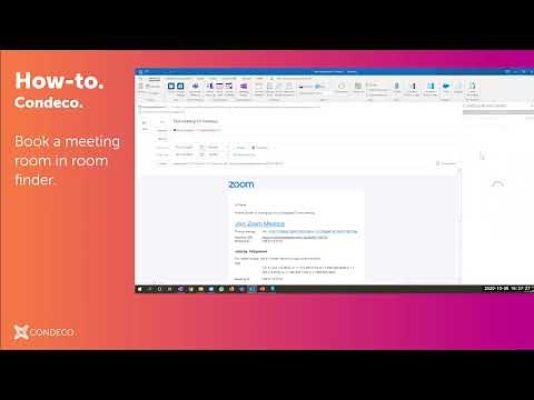 How to - Outlook - Book a Room in Room Finder