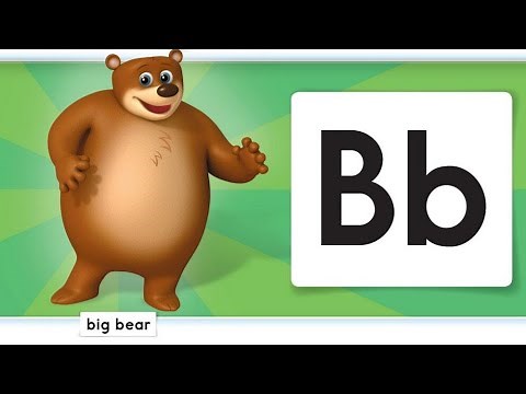Oxford Phonics World student book level 1 - the alphabet - disc 1 - unit 1 - Letter B - bear bird
