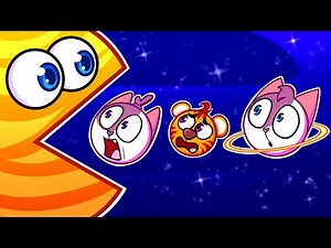HUNGRY PLANET| Learn Planets Size 🪐🌎 Funny Cartoon For Kids by Cleo & Theo