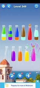 Water Sort – Color Puzzle Game – Level 349 | Color Puzzle Challenge