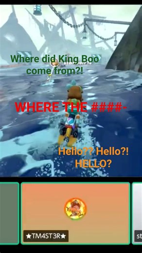 Where did King Boo come from? #mariokart #mario #mariokartworld