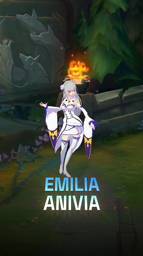 Divine Skins | Emilia Anivia #leagueoflegends #rezero #leagueoflegendsfanart #anivia #divineskins | Instagram