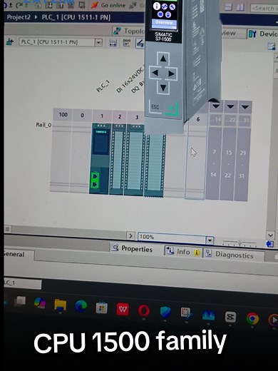 How to configure PLC 1500 family in TIA PORTAL #automation #electricalengineering #zedikaselectro #plcprogramming